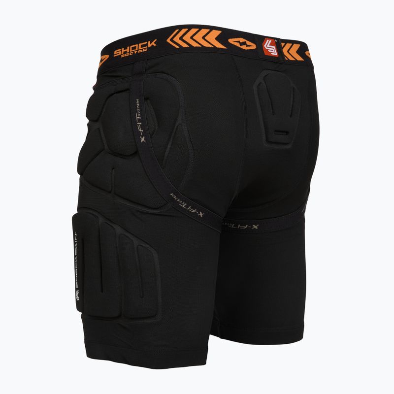 Pantaloncini per sport da combattimento Shock Doctor Ultra Pro Shockskin Relaxed Fit Impact con protezione Carbon Flex 5