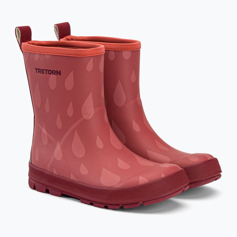 Tretorn Simris, scarpe da ginnastica per bambini in cedro polveroso 4