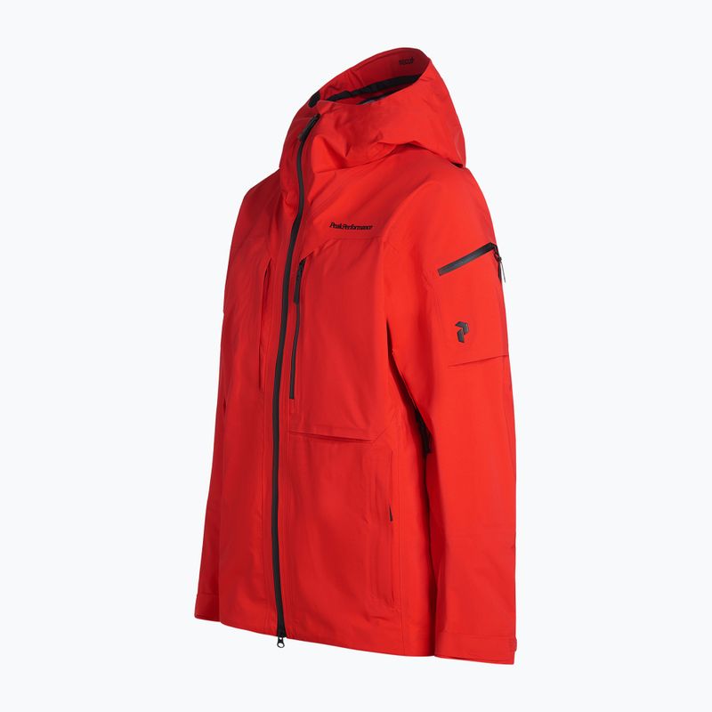 Giacca da sci da uomo Peak Performance M Alpine racing red 4