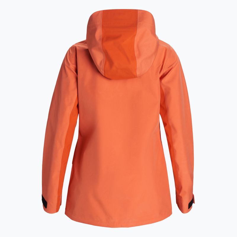 Giacca da sci da donna Peak Performance W Vertical 3L arancione chiaro 2