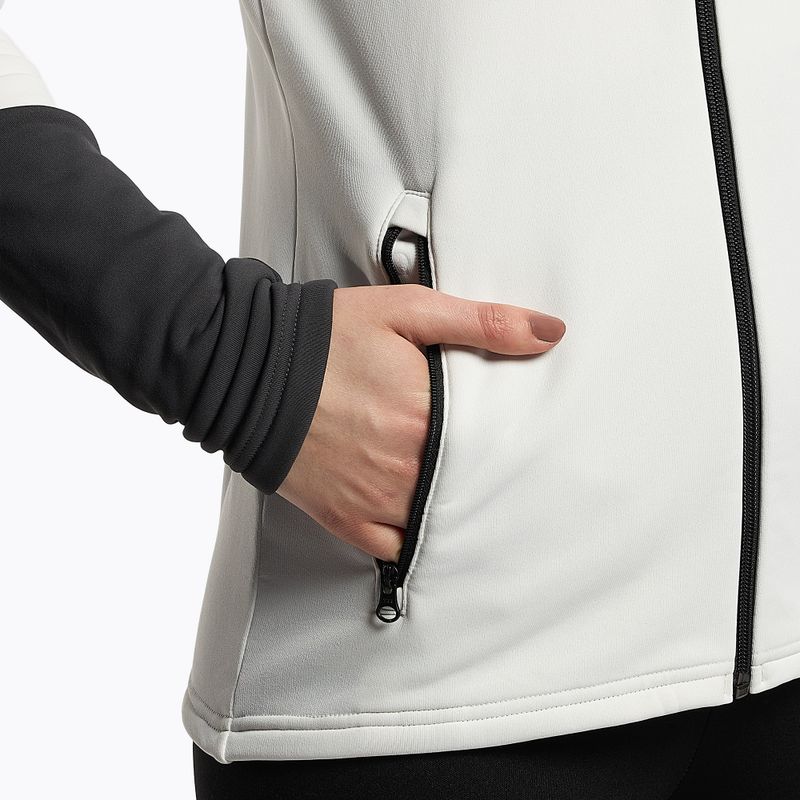 Peak Performance W Rider Zip Hood donna bianco sporco 6