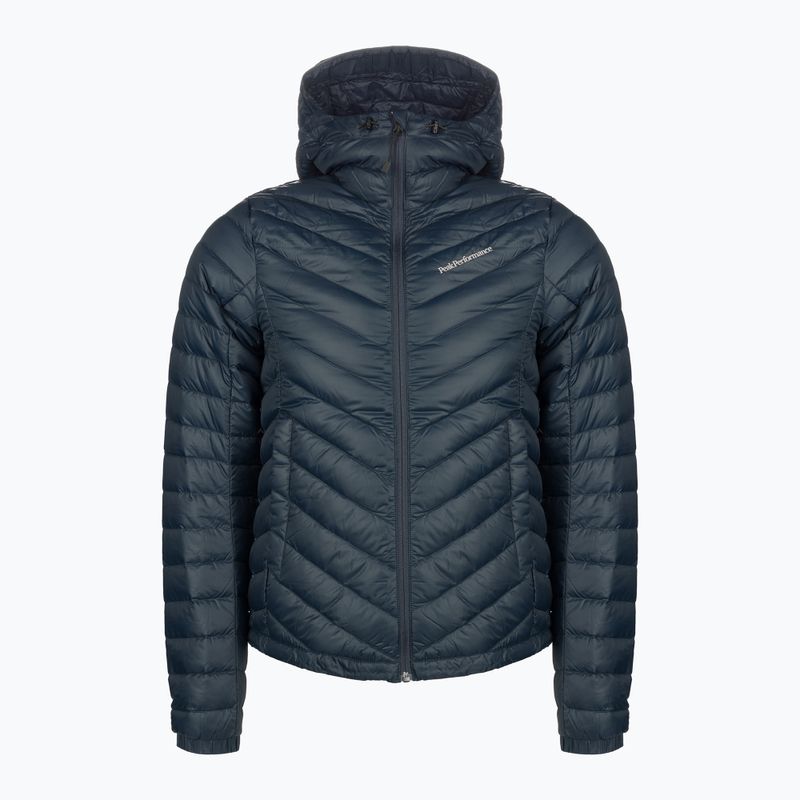 Piumino Peak Performance Donna W Frost Down Hood blu shadow 7