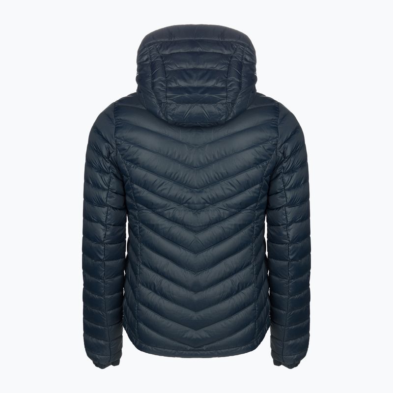 Piumino Peak Performance Donna W Frost Down Hood blu shadow 9