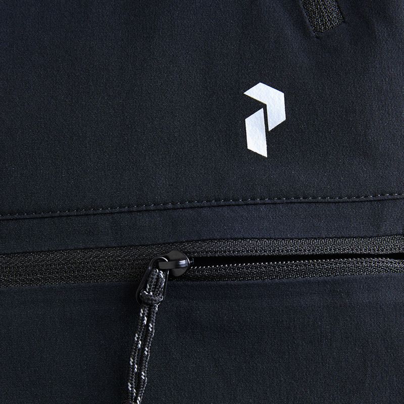 Pantaloncini Peak Performance Stretch Trek da uomo, nero 4