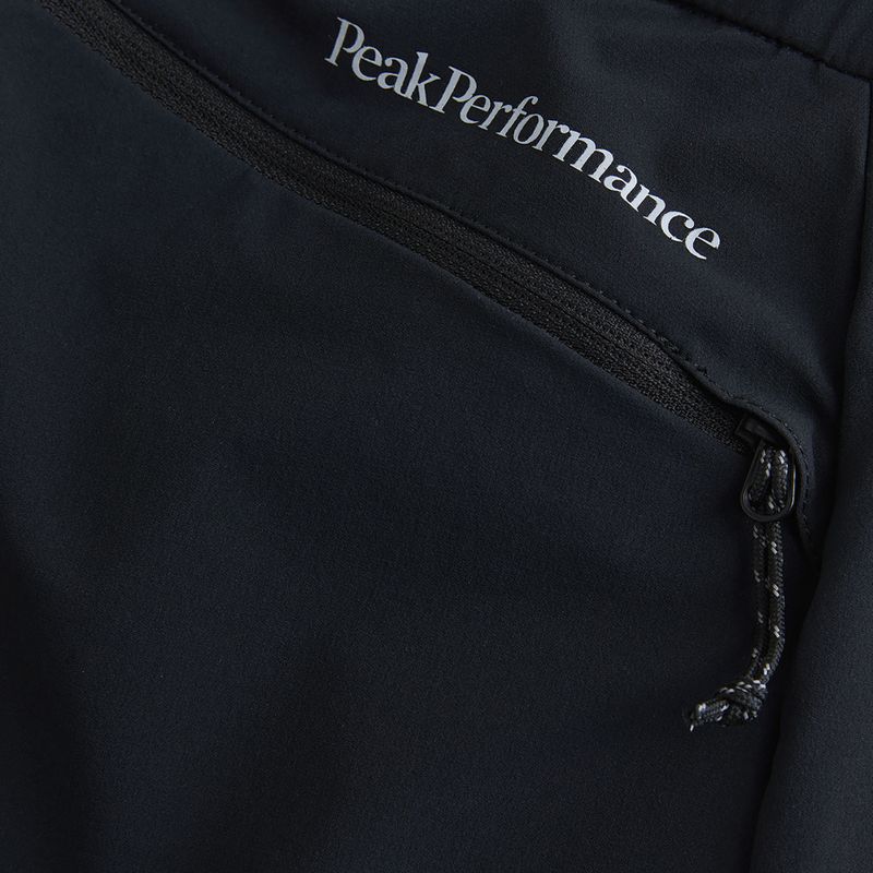Pantaloncini Peak Performance Stretch Trek da uomo, nero 5
