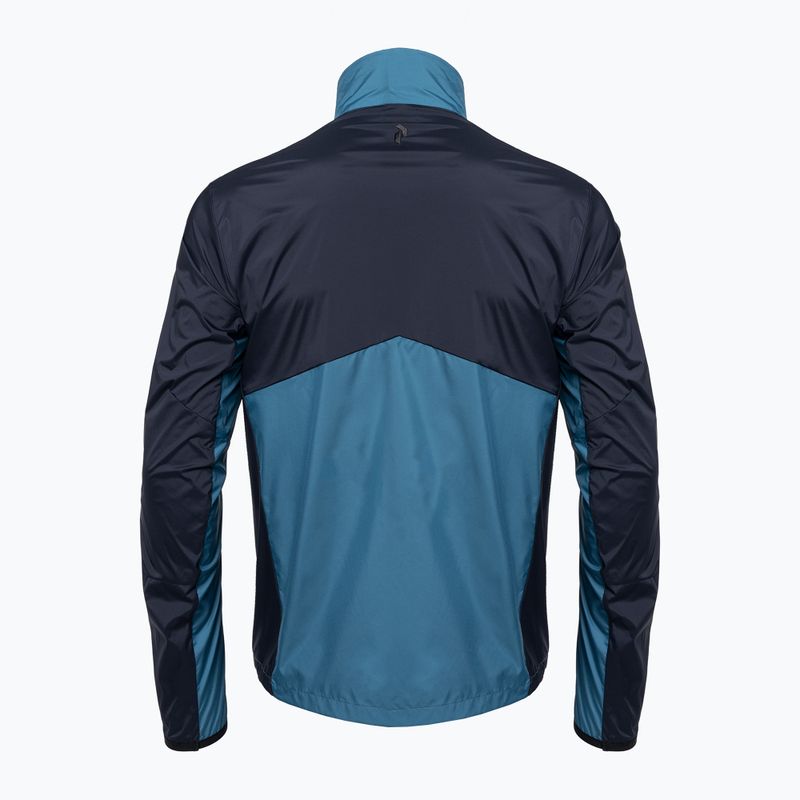 Giacca Peak Performance Meadow Wind da uomo blu notte shadow 2