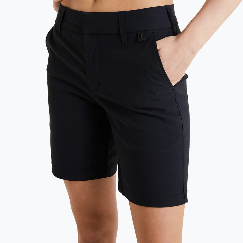 Pantaloncini da golf da donna Peak Performance Illusion nero