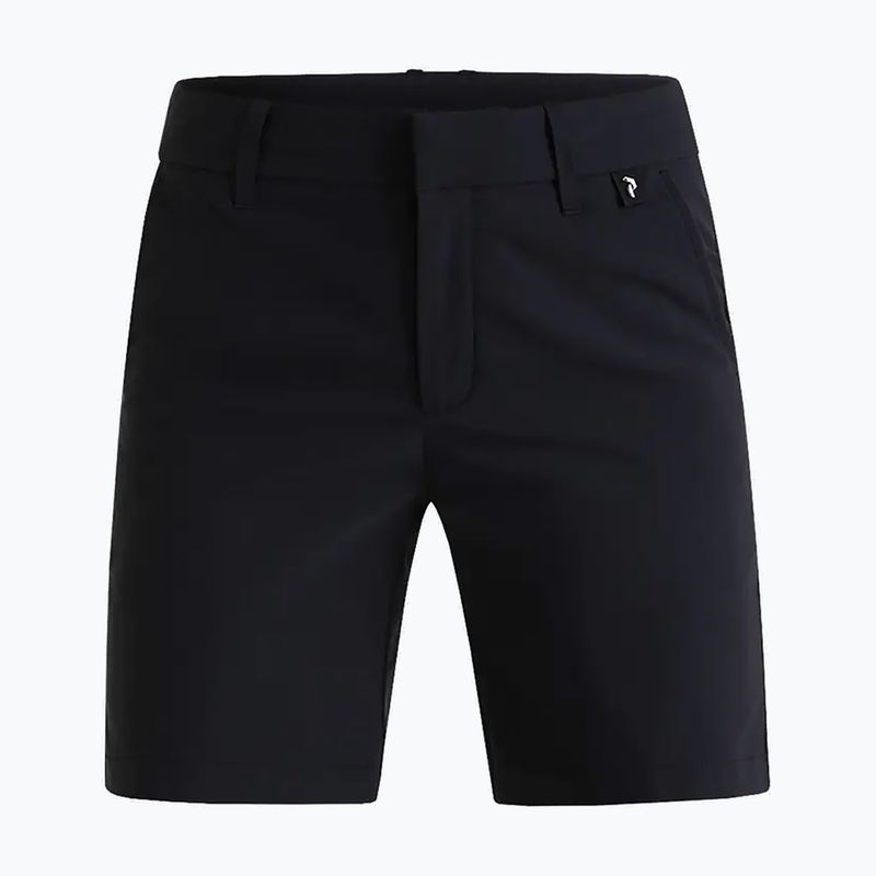 Pantaloncini da golf da donna Peak Performance Illusion nero 8