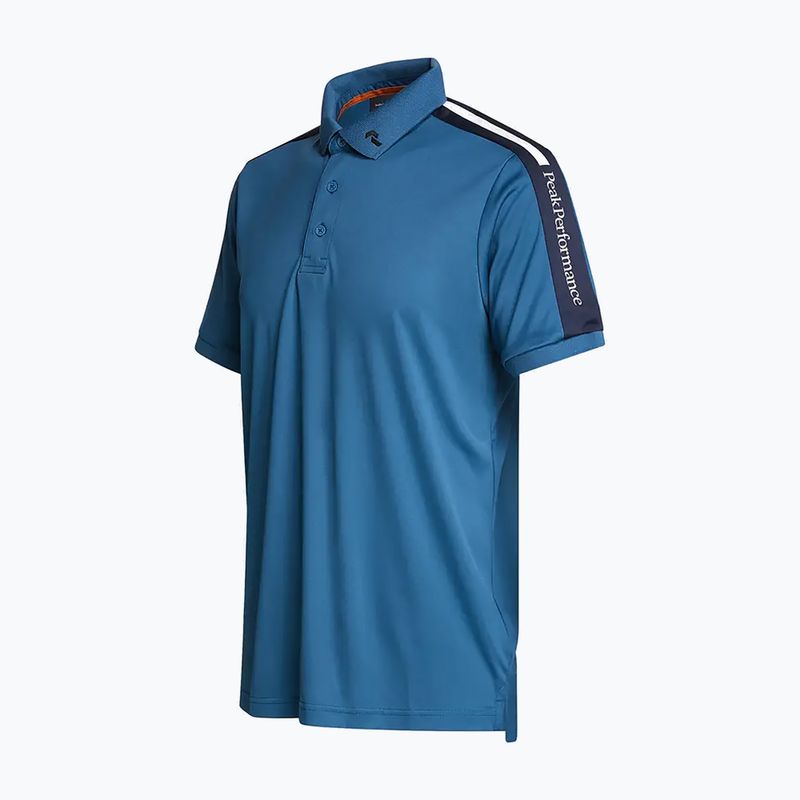 Polo Peak Performance Player Uomo blu notte shadow 2