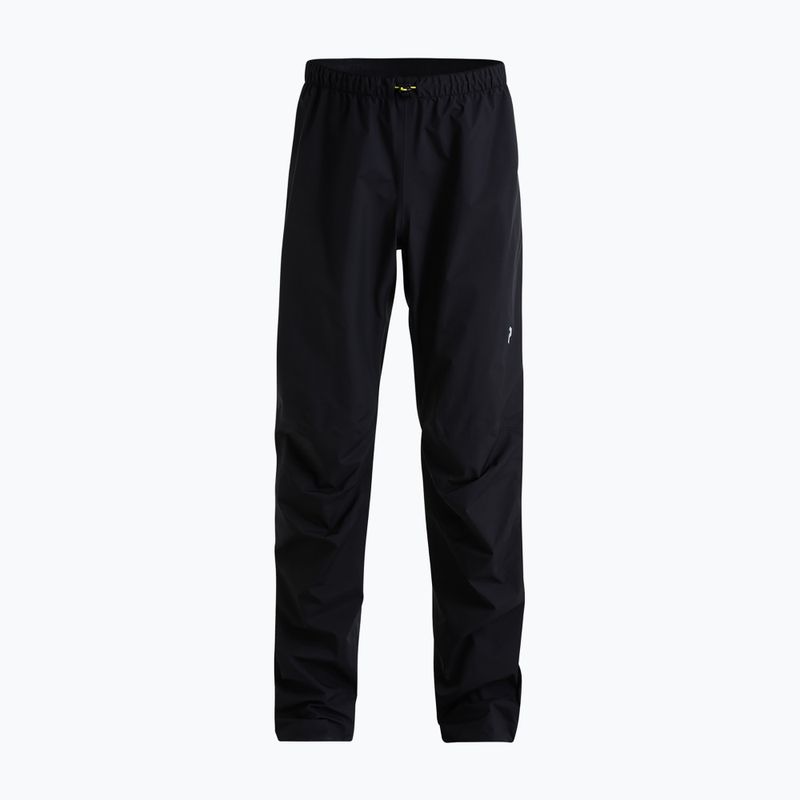 Pantaloni da trekking Peak Performance Gore Tex Pac da uomo, nero