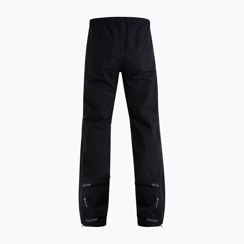 Pantaloni da trekking Peak Performance Gore Tex Pac da uomo, nero 3