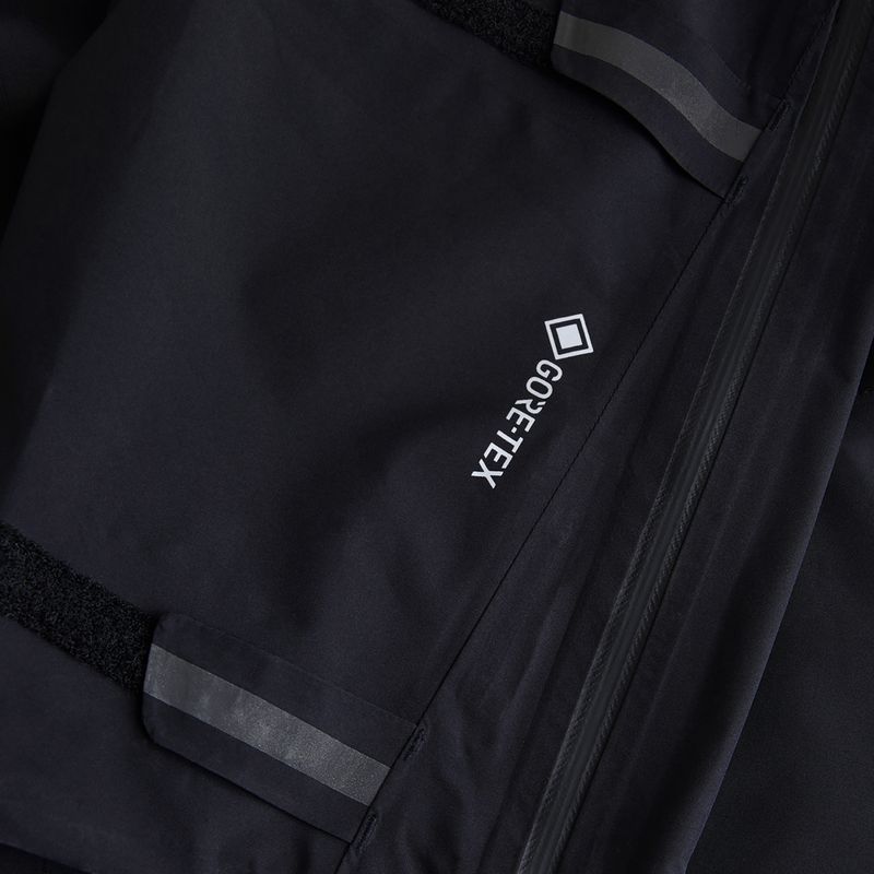 Pantaloni da trekking Peak Performance Gore Tex Pac da uomo, nero 5
