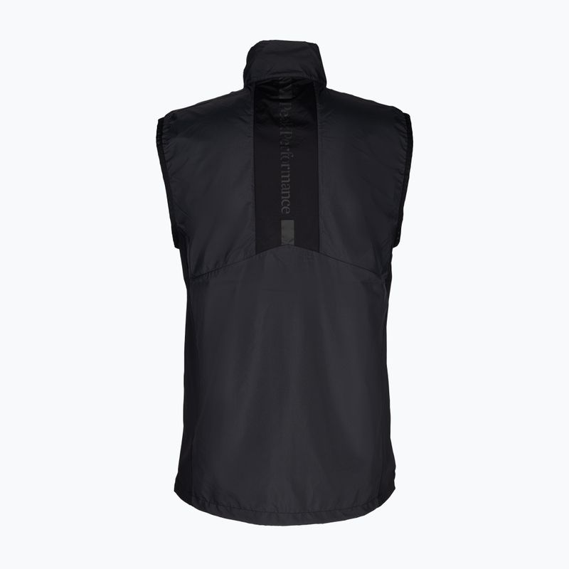 Peak Performance uomo senza maniche Meadow Wind nero 2