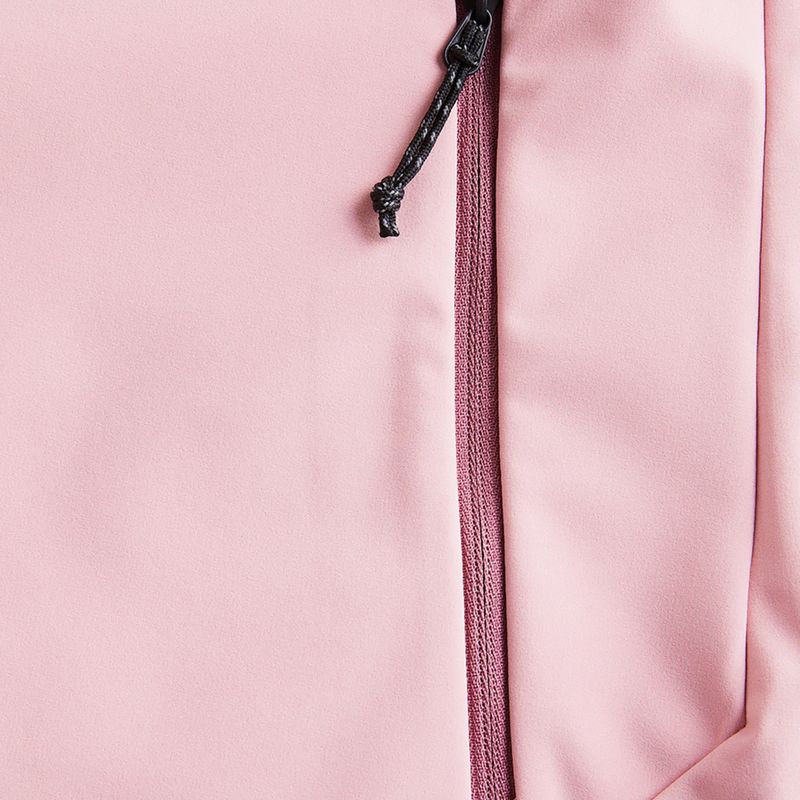 Giacca softshell Peak Performance Explore Hood da donna, colore arancione caldo 6
