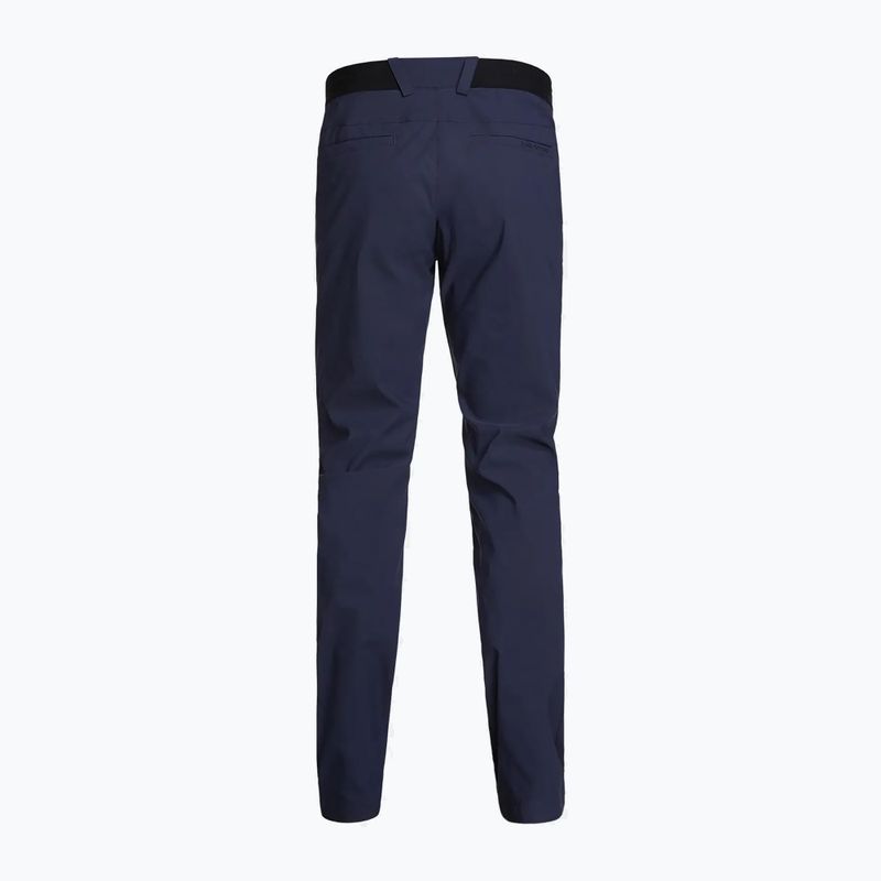 Pantaloni da golf Peak Performance Player blue shadow da uomo 3