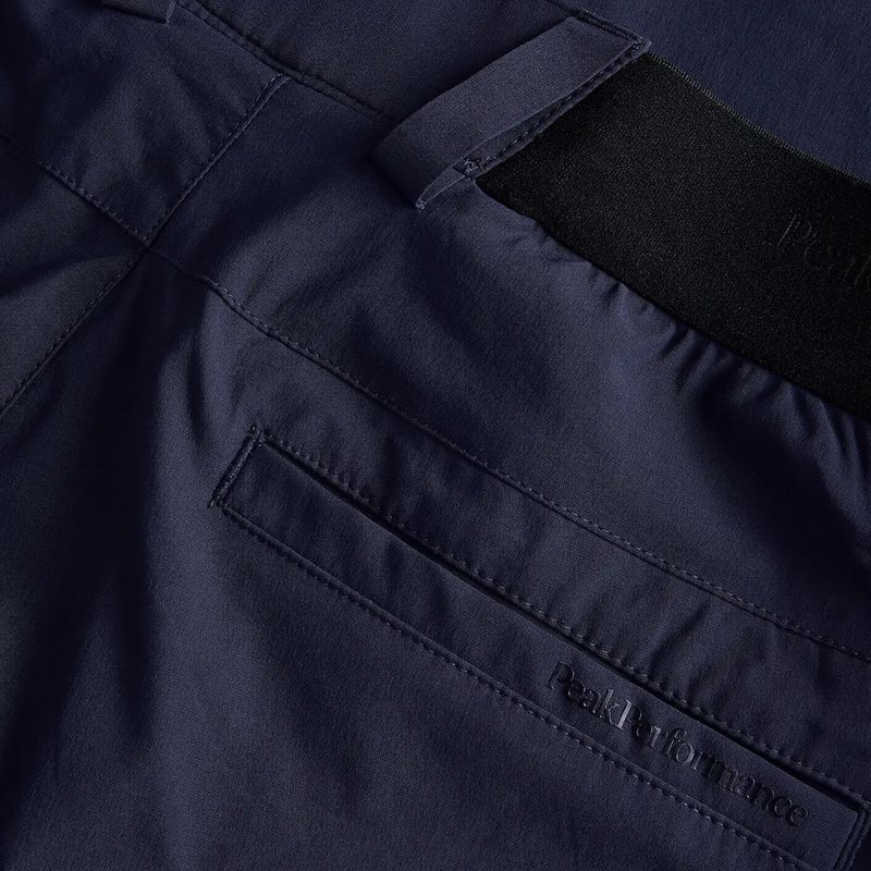 Pantaloni da golf Peak Performance Player blue shadow da uomo 5