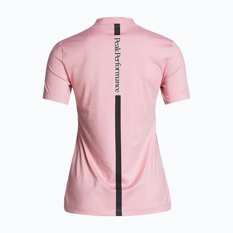 Polo donna Peak Performance Turf Zip warm blush 3