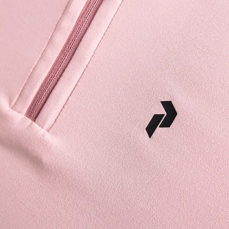 Polo donna Peak Performance Turf Zip warm blush 4