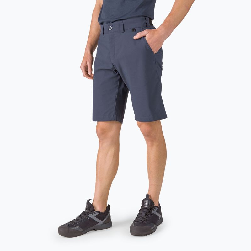 Pantaloncini da golf Peak Performance Player blue shadow da uomo