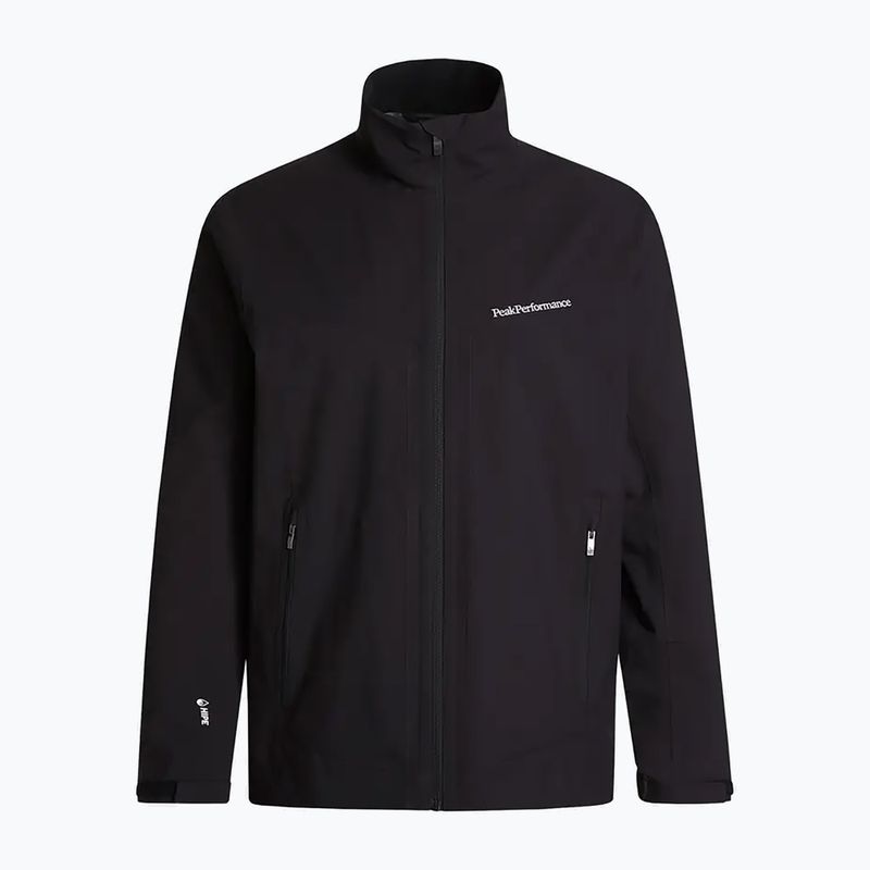 Giacca softshell da uomo Peak Performance Velox nero