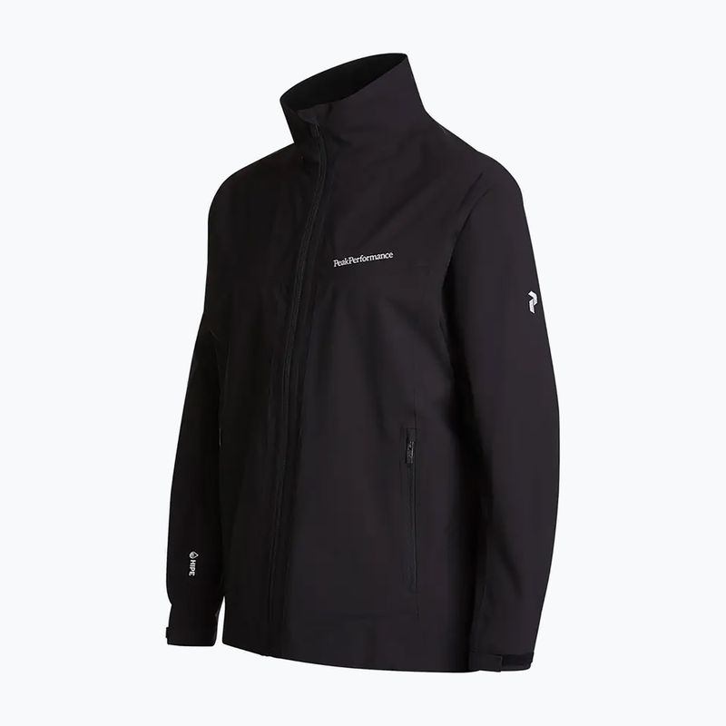 Giacca softshell da uomo Peak Performance Velox nero 2