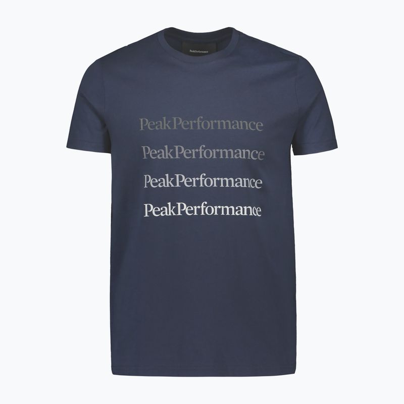 Camicia da trekking Peak Performance Ground blue shadow da uomo 5