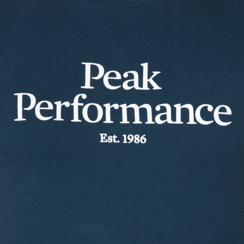 Camicia da trekking Peak Performance Original da uomo in acciaio blu 4