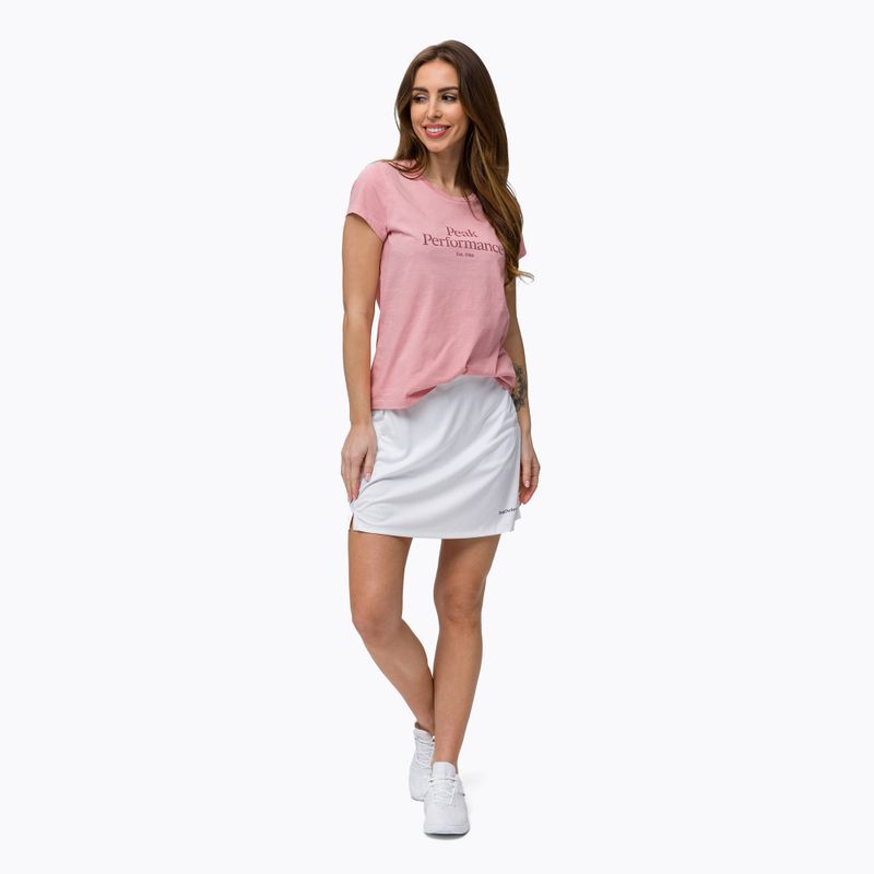 Camicia da trekking da donna Peak Performance Original warm blush 2