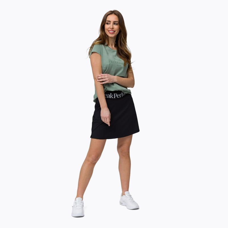 Camicia da trekking da donna Peak Performance Original verde cenere 2