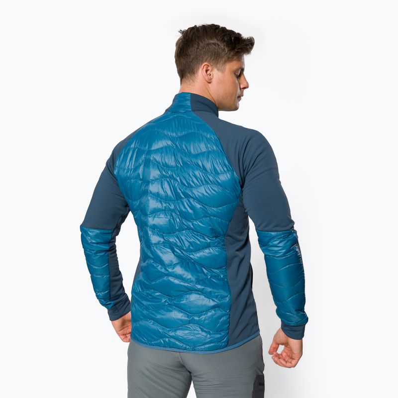 Uomo Peak Performance Helium Down Hybrid Jacket blu notte 3