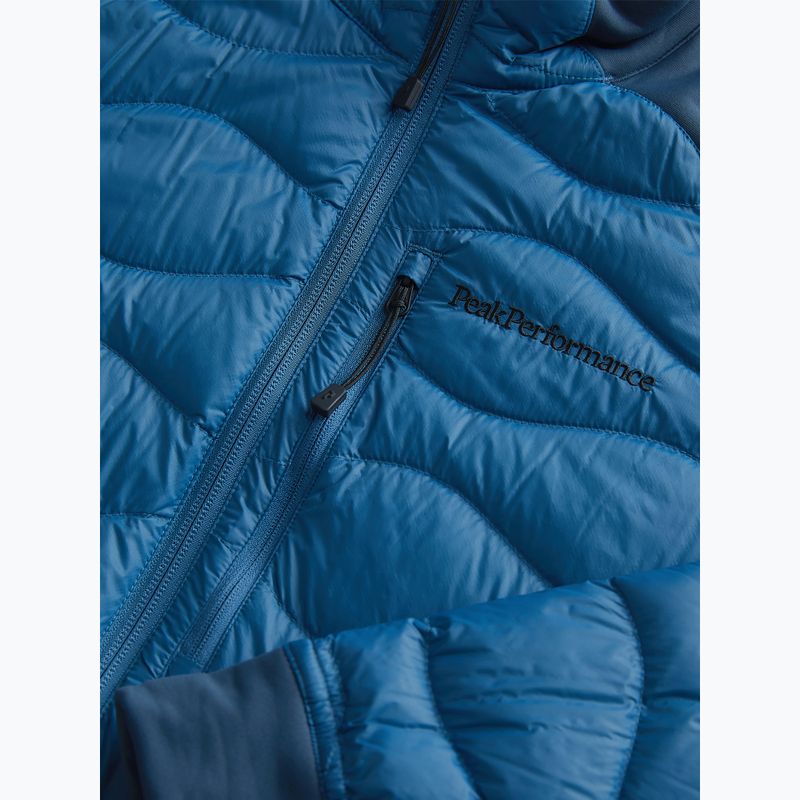 Uomo Peak Performance Helium Down Hybrid Jacket blu notte 8