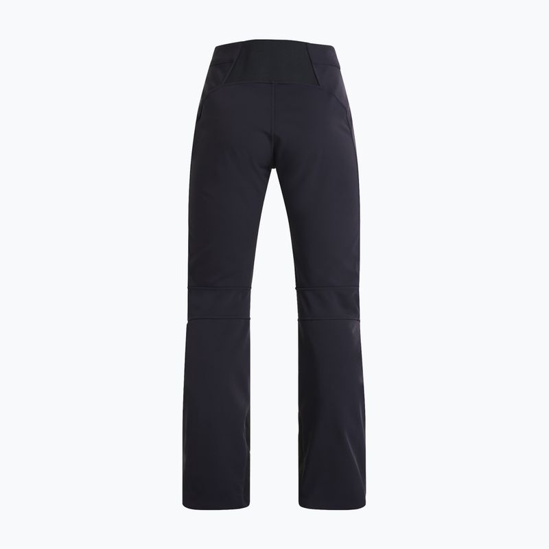 Pantaloni da sci da donna Peak Performance Stretch nero 2