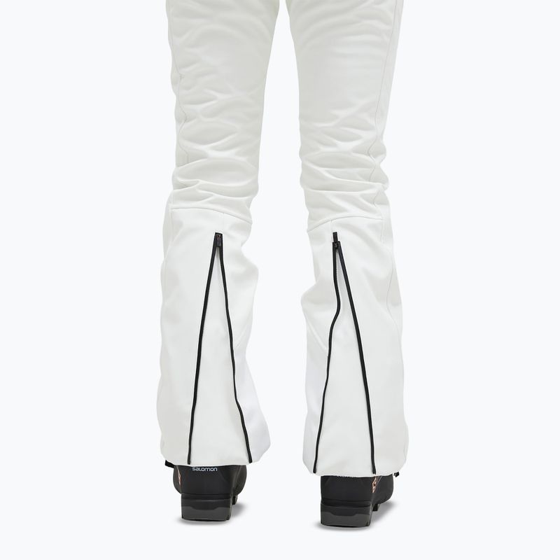 Pantaloni da sci da donna Peak Performance High Stretch bianco sporco 3