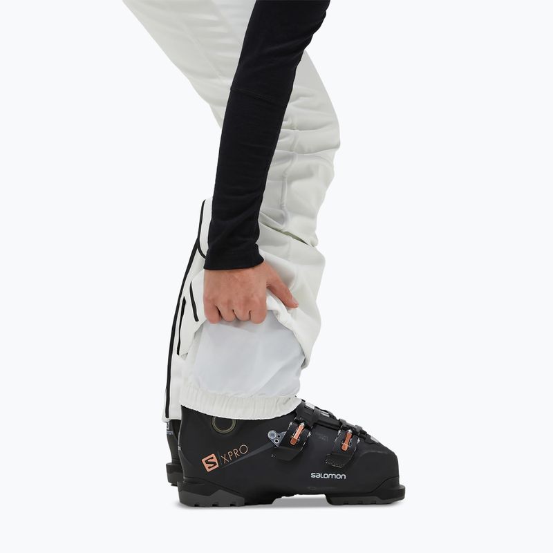 Pantaloni da sci da donna Peak Performance High Stretch bianco sporco 4