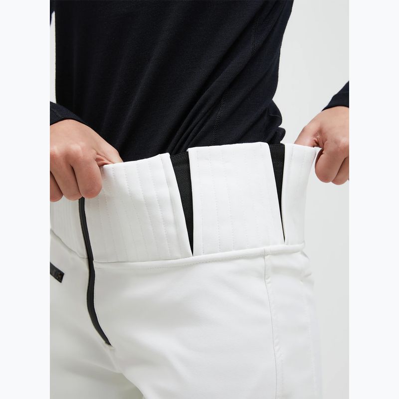 Pantaloni da sci da donna Peak Performance High Stretch bianco sporco 5