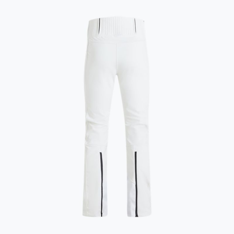 Pantaloni da sci da donna Peak Performance High Stretch bianco sporco 2