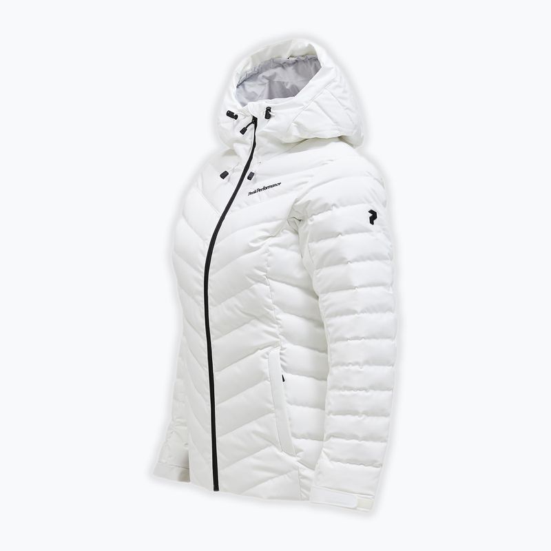 Giacca da sci Peak Performance Frost da donna bianco sporco 3