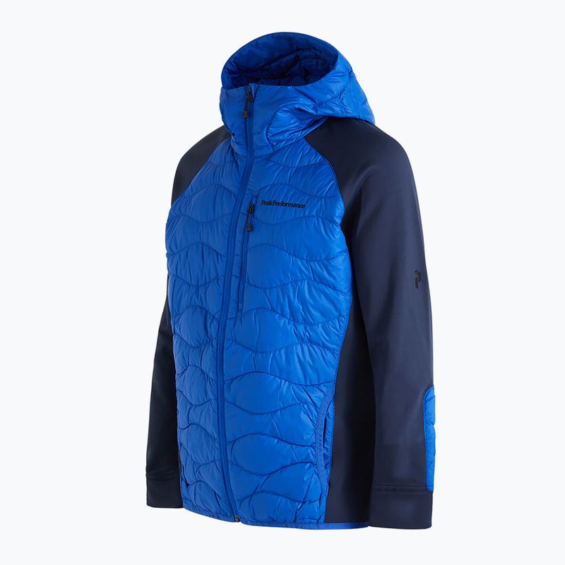 Giacca uomo Peak Performance Helium Down Hybrid Hood Island Blue 3