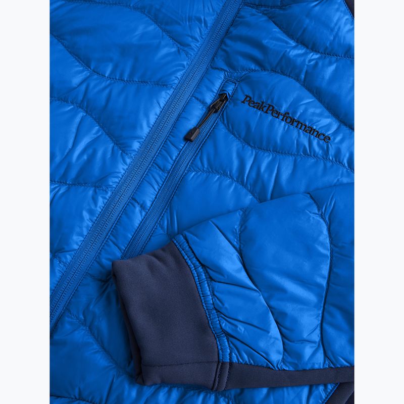 Giacca uomo Peak Performance Helium Down Hybrid Hood Island Blue 4