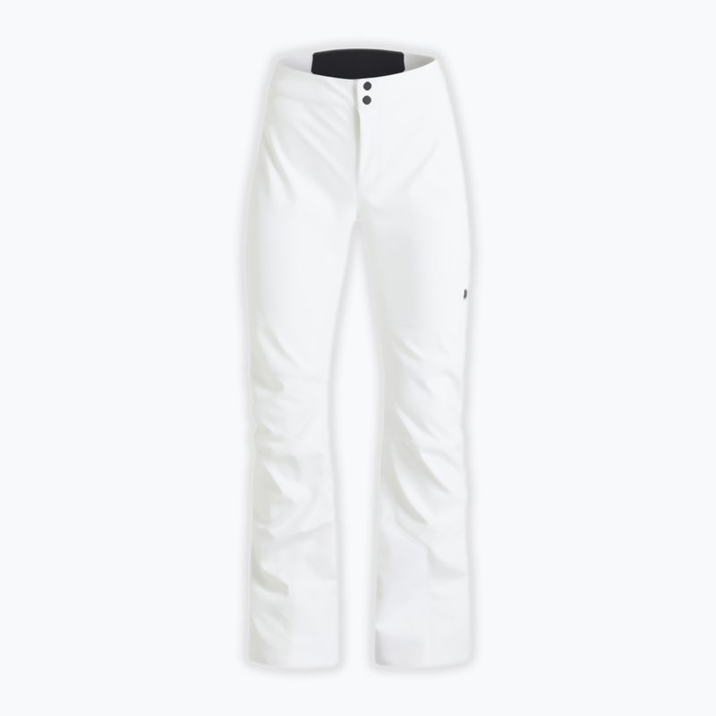 Pantaloni da sci da donna Peak Performance Stretch bianco sporco