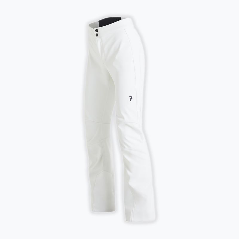 Pantaloni da sci da donna Peak Performance Stretch bianco sporco 3