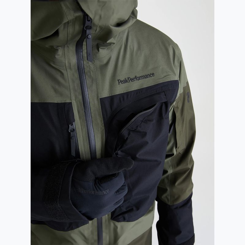 Giacca da sci Peak Performance Gravity 2L GoreTex da uomo con ago di pino 5