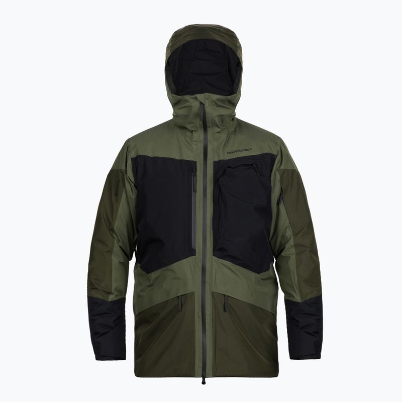 Giacca da sci Peak Performance Gravity 2L GoreTex da uomo con ago di pino 7
