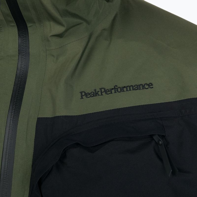 Giacca da sci Peak Performance Gravity 2L GoreTex da uomo con ago di pino 9