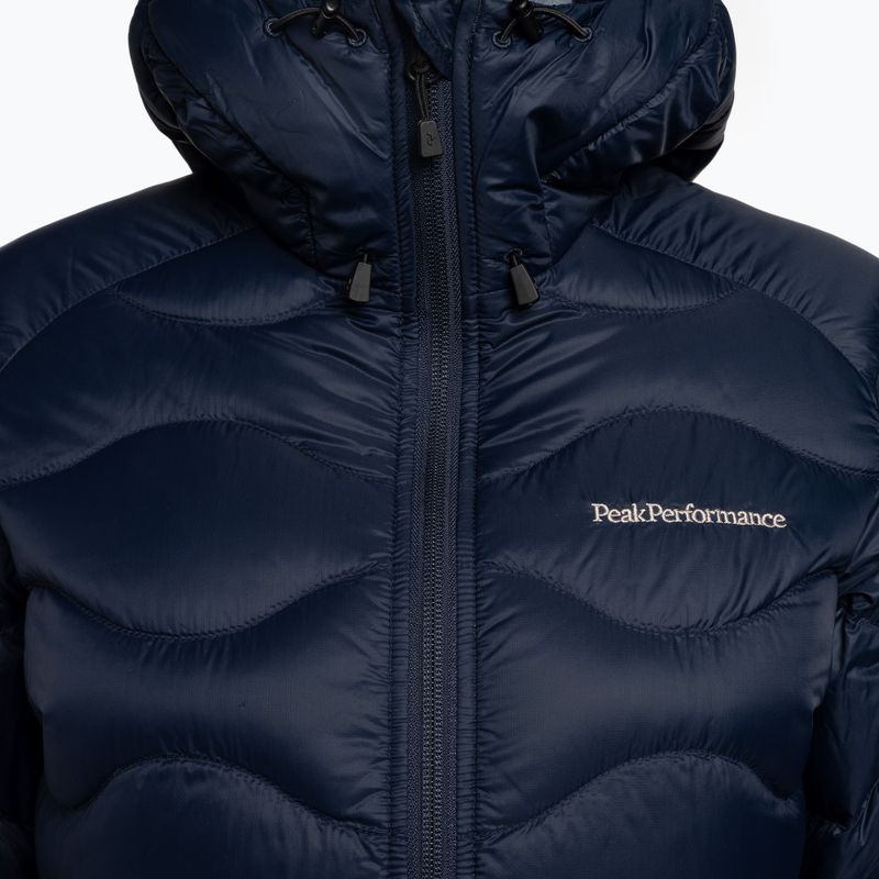 Piumino Peak Performance donna Helium Down Hood blu shadow 3