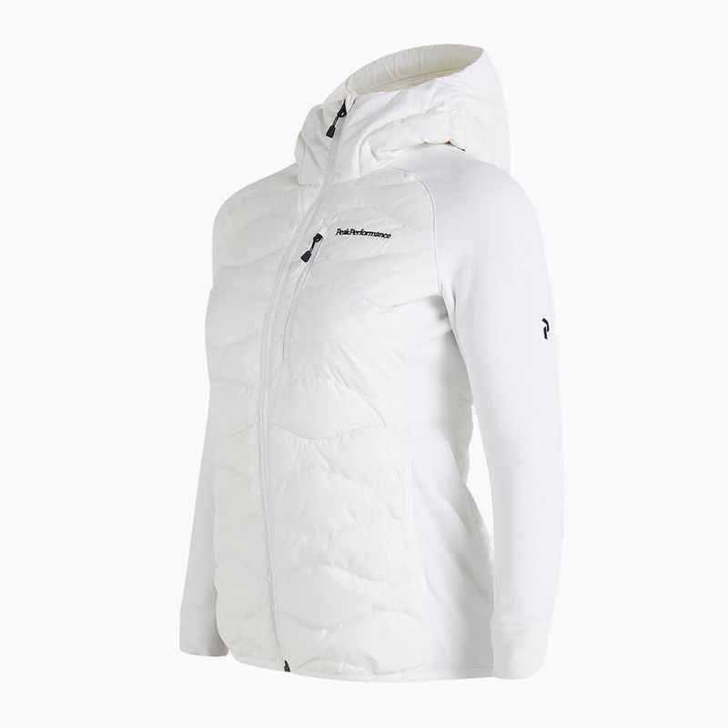 Giacca Peak Performance Donna Helium Down Hybrid Hood 2022 Off White 3