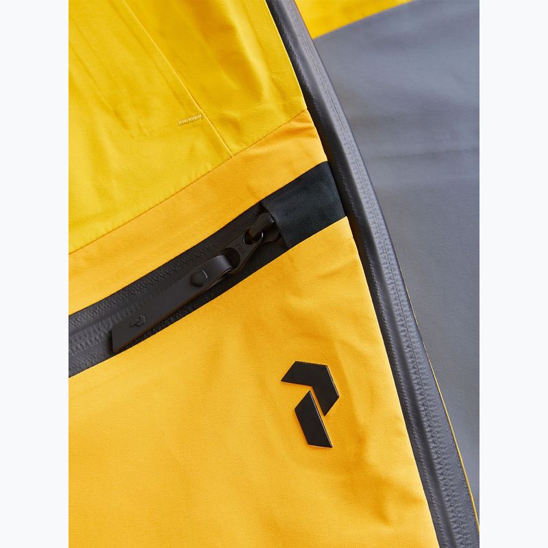 Pantaloni da sci Peak Performance Gravity GoreTex da uomo oro puro 12