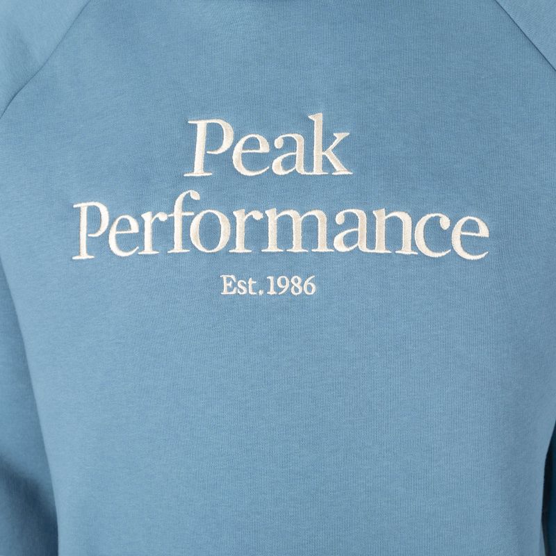 Felpa da trekking da uomo Peak Performance Original Hood shallow 3