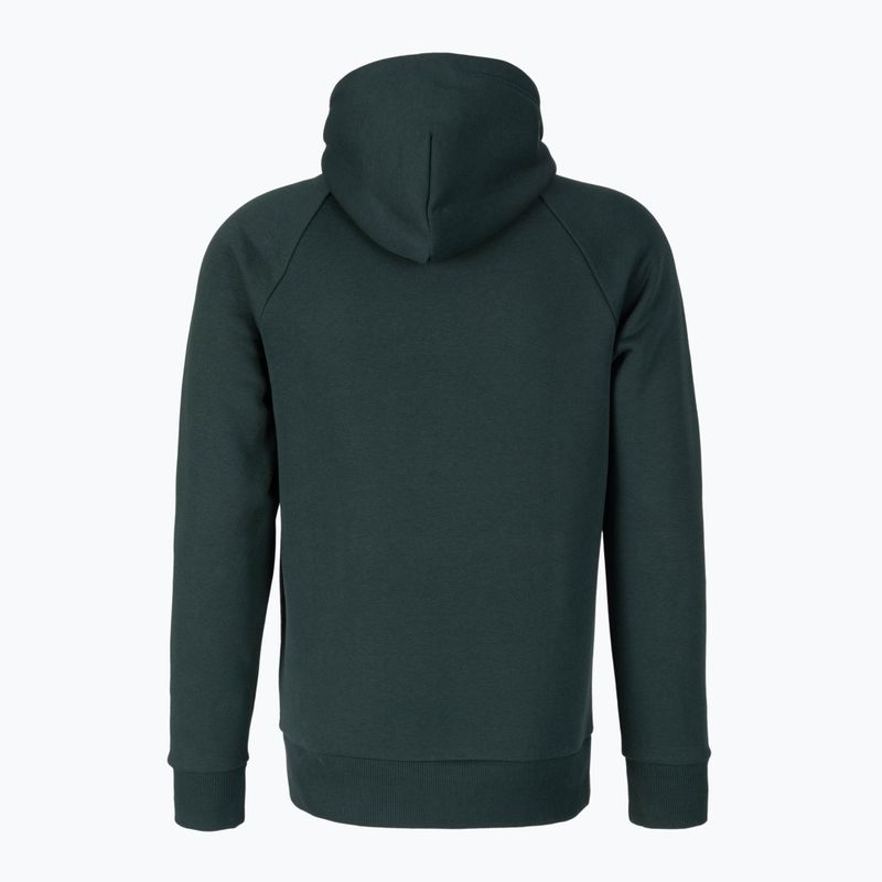 Felpa da trekking da uomo Peak Performance Original Hood verde scarabeo 2