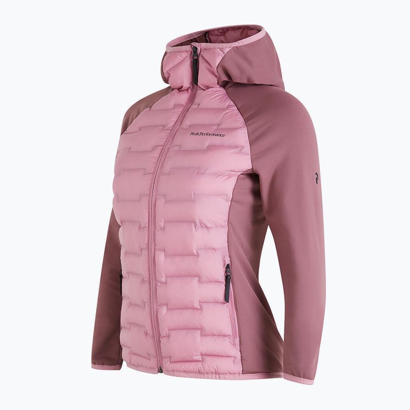 Giacca donna Peak Performance Argon Hybrid Hood bitter root 3